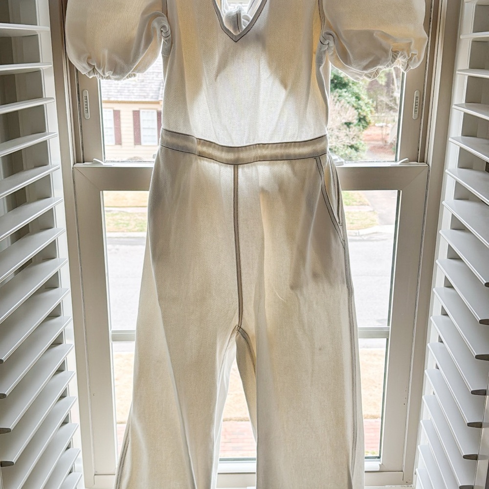 Elegant Cream Jumpsuit